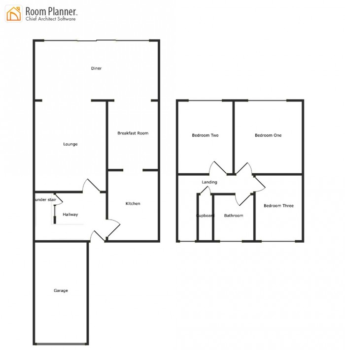 Floorplans For Tangmere Crescent, Hornchurch