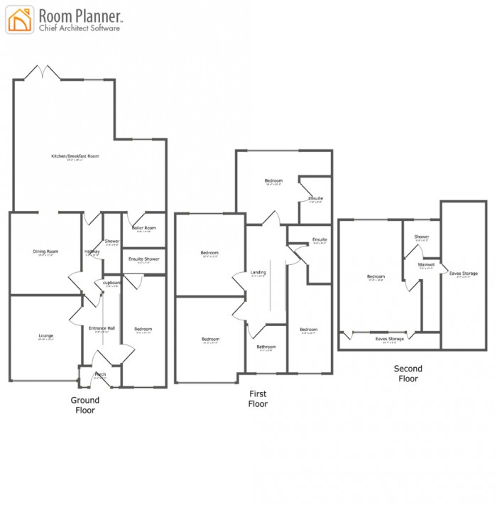 Floorplans For Chadwell Heath Lane, Romford