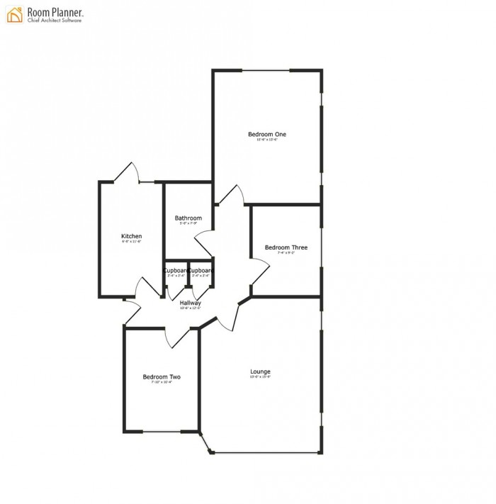 Floorplans For Hill Court, Romford