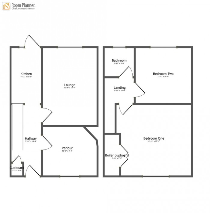 Floorplans For Cartwright Road, Dagenham