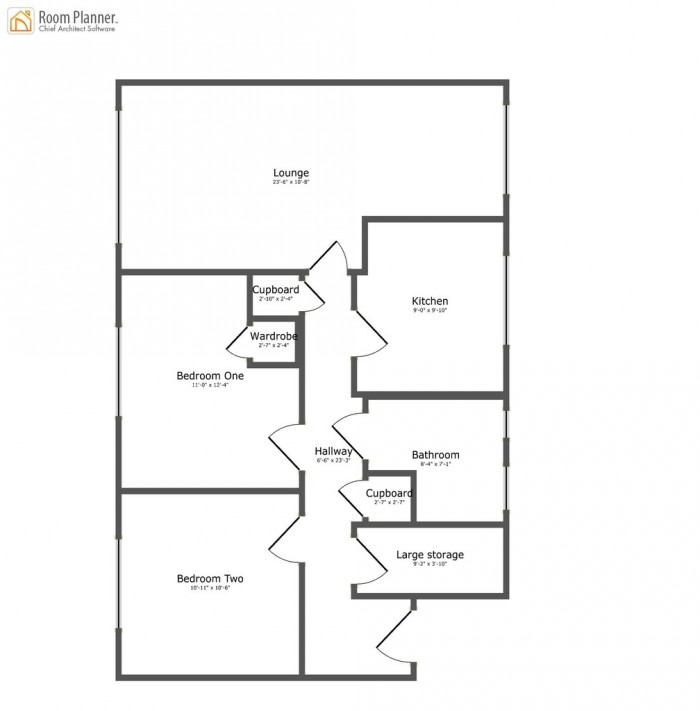 Floorplans For Lennox Close, Romford